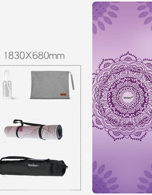 Load image into Gallery viewer, Rubber yoga mat
