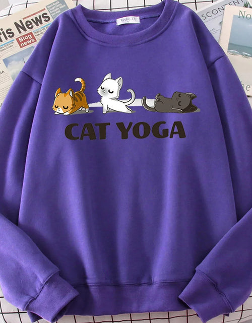 Load image into Gallery viewer, Women&#39;s Fashion Yoga Printed Sweater
