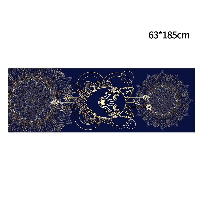 Printed Yoga Towel Portable Yoga Towel Non-Slip And Environmentally Friendly Yoga Towel