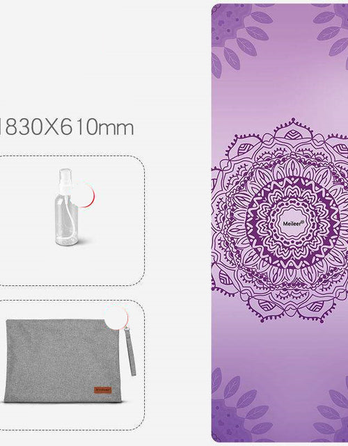 Load image into Gallery viewer, Anti-slip folding yoga mat for yoga beginners
