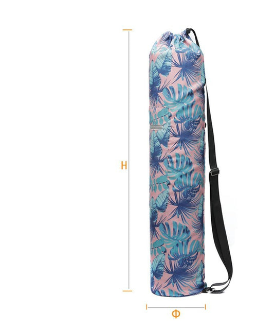 Load image into Gallery viewer, Printed canvas yoga backpack
