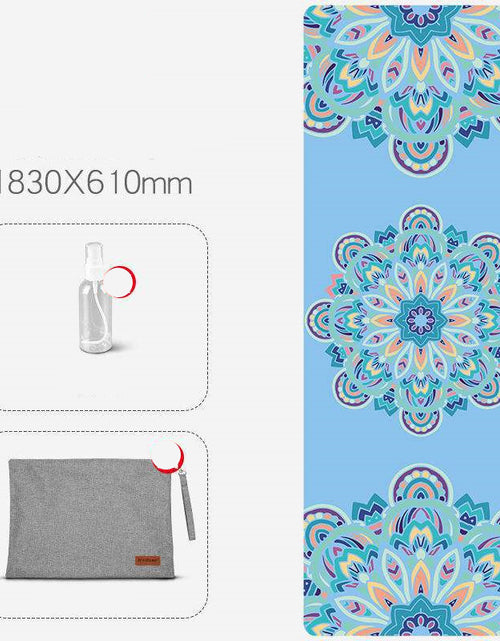 Load image into Gallery viewer, Anti-slip folding yoga mat for yoga beginners
