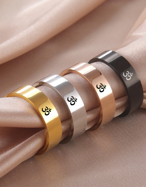 Load image into Gallery viewer, Stainless Steel Yoga Ring For Men Women Yoga
