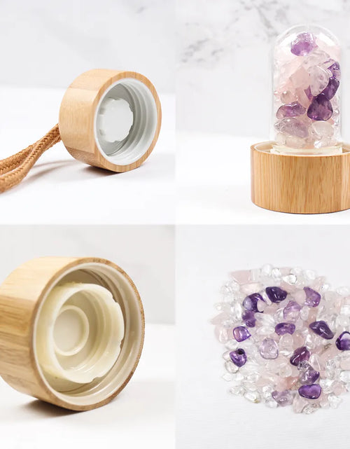 Load image into Gallery viewer, Elixir Quartz Crystal Water Bottle
