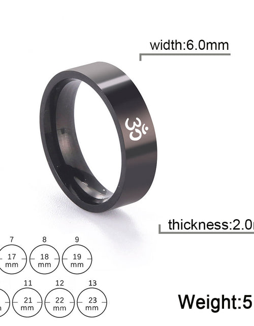 Load image into Gallery viewer, Stainless Steel Yoga Ring For Men Women Yoga
