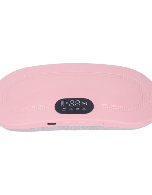 Load image into Gallery viewer, Menstrual Heating Pad USB Charging Electric Cordless Adjusted Portable Belt Heat Pad for Cramp Pink
