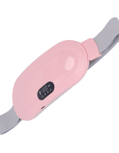 Load image into Gallery viewer, Menstrual Heating Pad USB Charging Electric Cordless Adjusted Portable Belt Heat Pad for Cramp Pink
