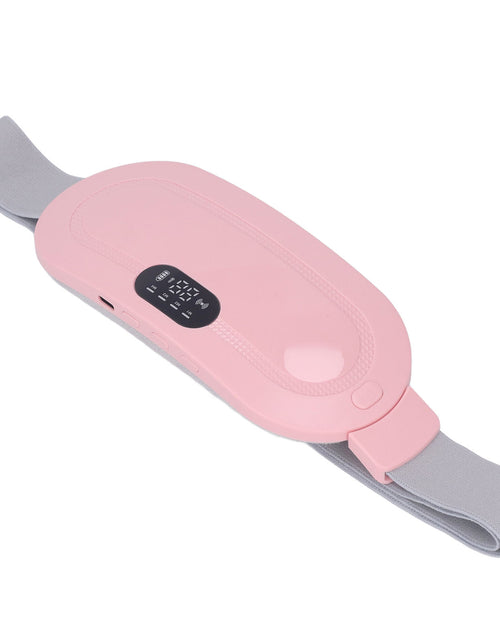 Load image into Gallery viewer, Menstrual Heating Pad USB Charging Electric Cordless Adjusted Portable Belt Heat Pad for Cramp Pink
