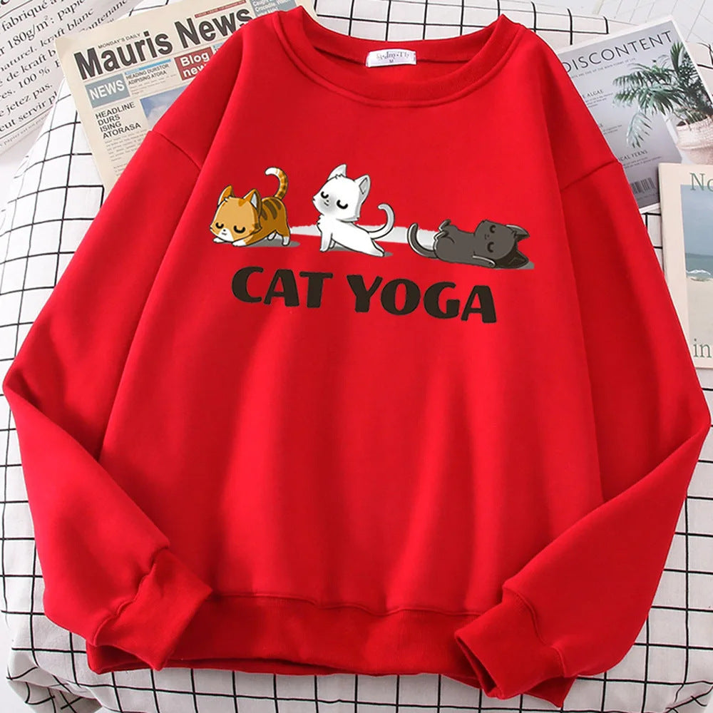 Women's Fashion Yoga Printed Sweater