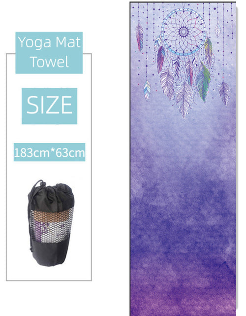 Load image into Gallery viewer, Non-slip Thickened Microfiber Yoga Spread Towel Sweat-absorbing Yoga Mat Towel Yoga Blanket
